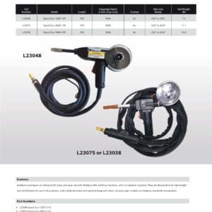 A page of the product information for an electric hair dryer.